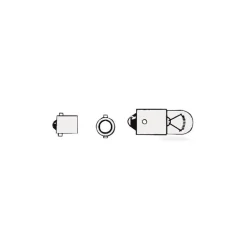 OSCULATI Ampoule à baïonnette 12 V | 4 W - BA9S
