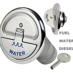 OSCULATI Nable Quick Lock coudé avec serrure