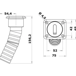OSCULATI Nable Square col long