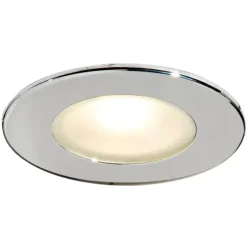 OSCULATI Plafonnier LED à encastrer Atria II poli miroir IP65