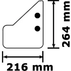 OSCULATI Stabilisateur hydrofoil moteur HB | 50 à 200 cv