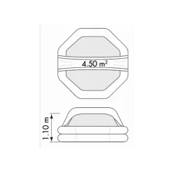 PLASTIMO Radeau Hauturier 12 personnes Transocéan ISO 9650-1 / ISAF