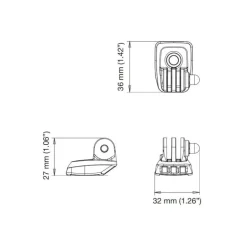 SCANSTRUT Rokk Mini support GoPro RL-510