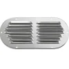 SEAWORLD Grille aération inox oblongue 34 cm² | 233 x 116 mm