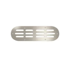 SEAWORLD Grille d’aération inox oblongue | 170 × 60 mm