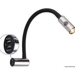 SEAWORLD liseuse LED 12V double USB