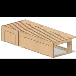 SIMPLE VANS Grand Lit Peigne - B130