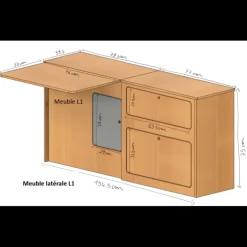 SIMPLE VANS Kit meuble Roamer | Universel