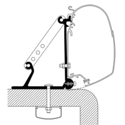 THULE Fixation Omni Roof | Omnistor 3200 4200 5200