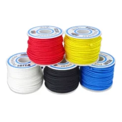 TREM Garcette en tresse polyester uni Ø 3 mm