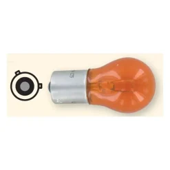 TRIGANO Ampoule 12 V BAU 15s ambre