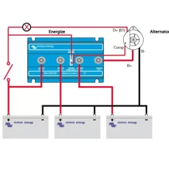 VICTRON Argodiode isolator | 120A - 2 AC