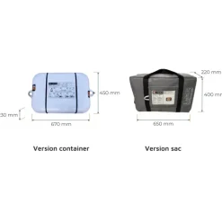 4W HERO Radeau côtier 6 personnes | Container | RECONDITIONNE