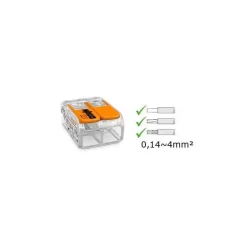 WAGO Connecteur Série 221 | câble de 0,5 à 6 mm²