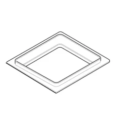 WEBASTO Kit adaptateur Cool Top Trail 36 x 36 cm