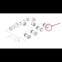 WEBASTO Passe cloison Ø 60 mm