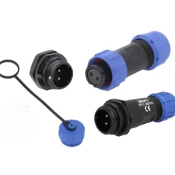 WEIPU Connecteur étanche 2P 13A 1,5 à 2 mm²