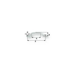WICHARD Etrier plat pour sangle
