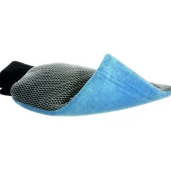 YACHTICON Guant de nettoyage face éponge + microfibre